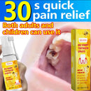 Toothache Spray Swollen Gum Relief Spray Periodontitis Treatment Cure Worms Antiseptic Mouth Tooth Toothpaste Breath Freshener - M & M Global