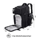 45L Meal Management Backpack for Men Women Tactical Adults Insulated Lunch Athletes Gym Bag Sports Daypacks With Bottle Holder - M & M Global