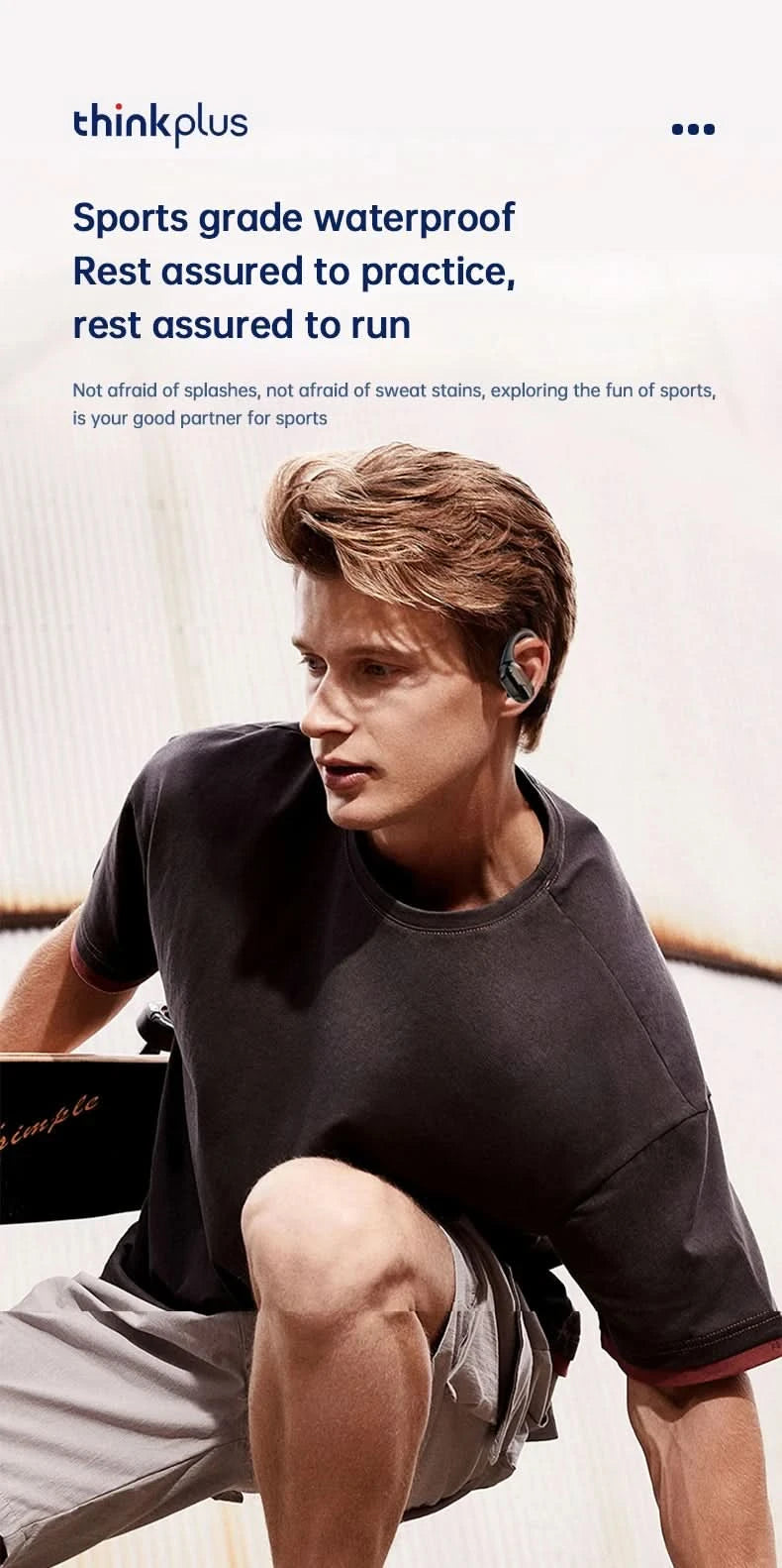 Original Lenovo XT80 Sports Wireless Earphones with Mics, LED Power Display,Hifi Stereo Sound Bluetooth 5.3 TWS HeadphHeadphones - M & M Global