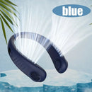 Summer Hot Deal Neck Fan 5-Level Speed Flexible Silicone Families/Travelers/Campers - Beach/Hiking/Outdoor Cooler Limited Offer - M & M Global