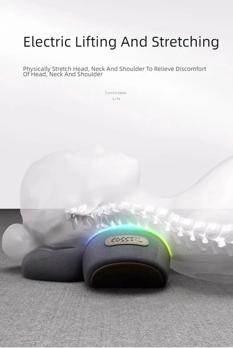 Hot Cervical Pillow Spine Sleeping Neck Massager Spine Non-traction Heating Compress Neck Masajeador Pillow Relaxation Treatment - M & M Global