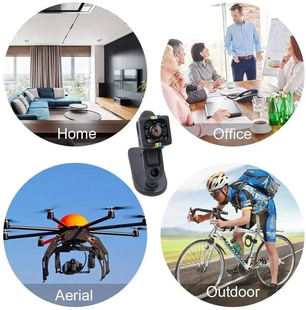 Original SQ11 Mini Camera 1080p HD Micro Camera 30 frame Action Video Camera Sports DV Outdoor Gopro Night Vision Support 128G - M & M Global