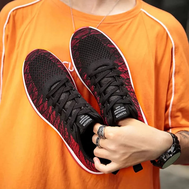 MAEDEF Men‘s Shoes Summer Breathable Classic Fashion Running Sneakers for Man Outdoor Light Comfortable Mesh Shoes Walking Shoe - M & M Global