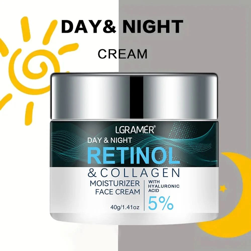Retinol Moisturizer Face Cream Repairing Moisturizing Nourishing Cream Brightening Skin Facial Cream Anti-Aging Face Skin Care - M & M Global