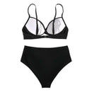 Vintage High Waist Bikinis 2025 Women Push Up Swimwear Printed Swimsuit Female Beachwear Summer Bathers Bathing Suit Swimming - M & M Global