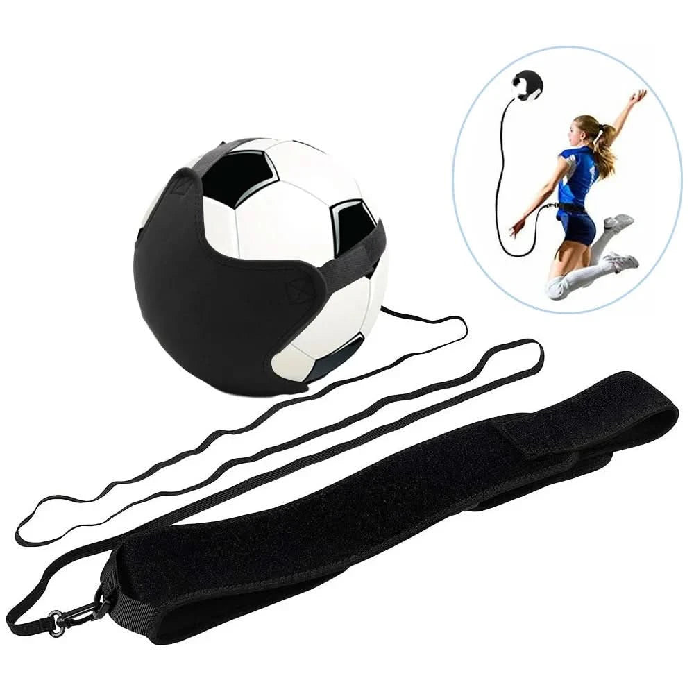Football Training Belt Device Solo Auxiliary Training Ball Band Soccer Ball Kick Fitness Equipment for Primary Secondary Student - M & M Global
