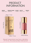 Dropper Liquid Blush Facial Rouge Contouring Brighten Plumper Nude Smooth Blush Stick Moisturize Lasting Good Complexion Makeup - M & M Global