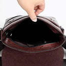 Men's crossbody bag, travel shoulder bag, lightweight men's wallet, small casual crossbody bag, work travel - M & M Global