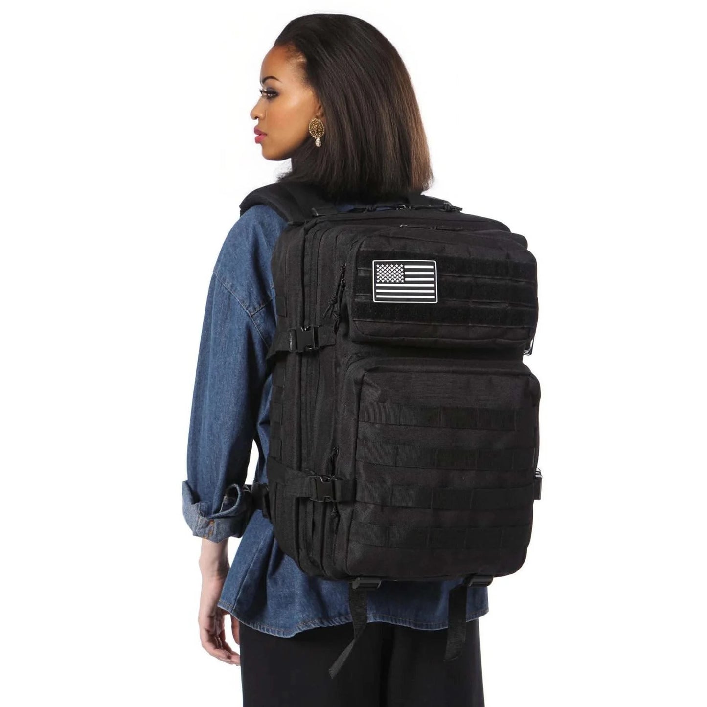 25L/50L Tactical Backpack Molle Bag Outdoor Bags Backpack for Hiking Camping Trekking Hunting Fishing GYM Bags Backpacks - M & M Global