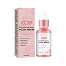 EELHOE 5 in 1 Face Serum for Glowing Skin Firming Micro Face Cream Anti Wrinkle Shrink Pores Cleansing Mousse Facial Skin Care - M & M Global