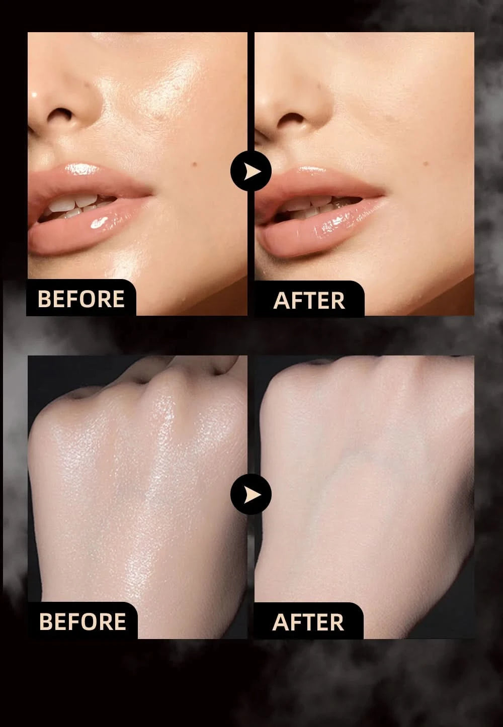 Face Loose Powder Translucent Matte Pink White Setting Powder Oil-Control Cosmetics Long-Lasting Waterproof Facial Makeup Powder - M & M Global