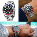 PAGANI DESIGN PD-1662 Luxury GMT Men Mechanical Wristwatch Sapphire Glass Stainless Steel 100M Waterproof Automatic Watches - M & M Global