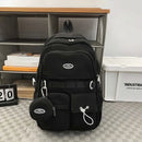 Backpack Simple Large Capacity Sports Travel Backpack Junior High School Leisure Backpack Tutorial Bag - M & M Global