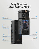 BOBLOV Mini Camera A24 HD 1296P Sports Action DV Digital Cameras Security Protection Small Camcorder Pocket Police Body Camara - M & M Global