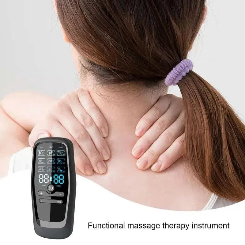 Cervical Massage Machine Electric Micro-Current Massage Machine For Neck Multi-Functional Muscle Exercise Massager For Travel - M & M Global