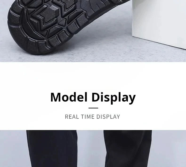 Summer New Men's Baotou Casual Net Surface Breathable Beach Shoes Lightweight Non-slip Sandals for Men sandal casual sneakers - M & M Global