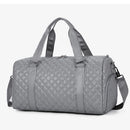 Duffle Tote Gym Fitness Bags for Woman PU Leather Handbag Travel Luggage Shoulder Sports Shoes Pocket Weekend Crossbody Bags