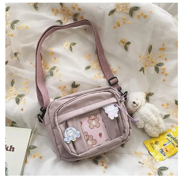 New Kawaii Bag Girls New JK Transparent Bag Small Crossbody Bag For Women Purses and Handbags Shoulder Bag Itabag Bolso - M & M Global