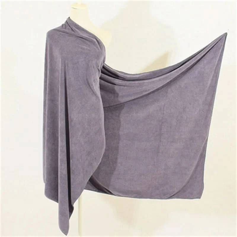 Enlarge and thicken microfiber bath towel, super soft, super absorbent and quick-drying towel - M & M Global