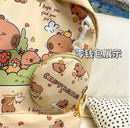 Cute Capybara Backpack for Girls Boys Student Teenager Children's Rucksack Women Cute Casual School Bags Kids Birthday Gift Toy - M & M Global