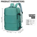 Couples Leisure Lightweight Backpack Travel Backpack Female New Backpack Student Schoolbag Large Capacity Travel Commuter Luggag - M & M Global