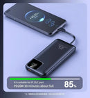 New Power Bank 20000mAh  Portable External Battery 22.5W Fast Charging Portable Charger for IPhone Xiaomi Redmi Poco Powerbank - M & M Global