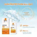 New Invisible Fluid Sunscreen SPF 50+ High Quality Water + Sweat Resistant Hydrating Moisturize Lotion Sunscreen Liquid Cream - M & M Global