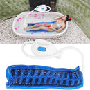 Bath Tub Mat Massager Bubble Spa Bath Tub Massager Air Bubble Bath Tub Digital LED Display Body Spa Massage Mat with Air Hose - M & M Global