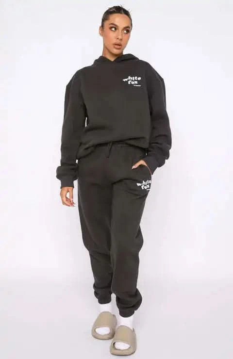 Street Casual Pant Set Clohtes Women's Sportswear Sportswear Jogging Suit Women's Hooded Sportswear Tide Suit