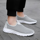 YRZL Mesh Loafers Men Casual Shoes Summer Lightweight Outdoor Male Walking Shoes Anti-slip Comfortable Slip on Loafers for Men - M & M Global