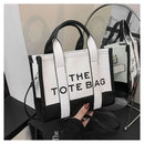 Hot Sale Of The Season New Women's PU Leather 3D Square Shoulder Bag Letter Tote Bag Color Block Fashionable Ladies Crossbody Ba - M & M Global