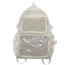 Japanese Style Transparent Ita Bag for Girls Comic Cons Large Capacity Women Backpack Fashion School Bags for College Student JK - M & M Global