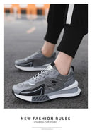 Men Sneakers Autumn Fashion Breathable Running Shoes Outdoor Jogging Sports Trainers Platform Non-slip - M & M Global