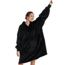 Winter women's hooded pajamas, with pockets and cuffs, suitable for casual home wear, with plush lining, a great choice