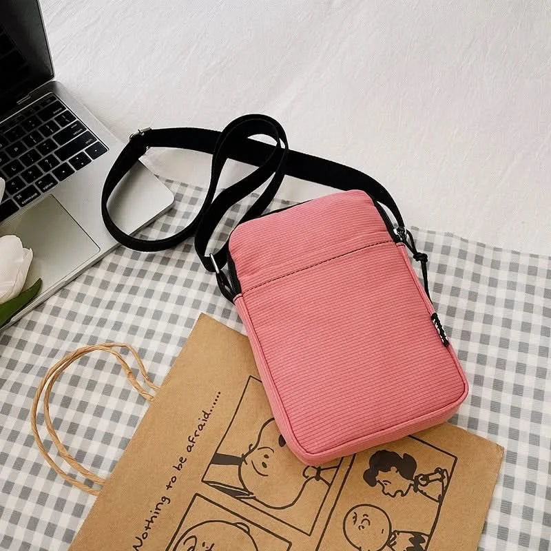 New Fashion Mobile Phone Bag Women's Messenger Bag All-match Mini Small Crossbody Bag Hanging Neck Coin Purse Vertical Handbag - M & M Global