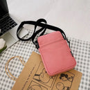 New Fashion Mobile Phone Bag Women's Messenger Bag All-match Mini Small Crossbody Bag Hanging Neck Coin Purse Vertical Handbag - M & M Global