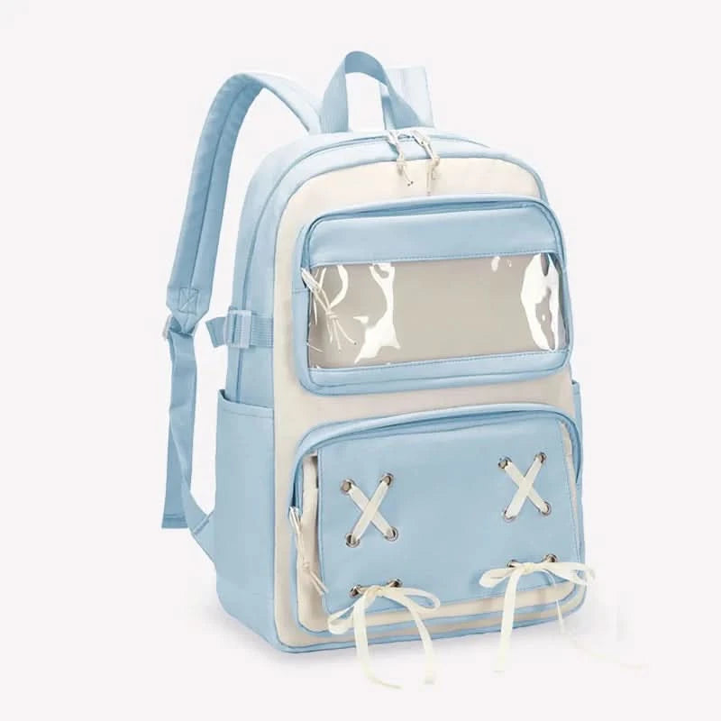 Miku Future School Backpack for Girls 2025 New Fashion Print Youth Pain Bag Large Capacity Backpack for School - M & M Global