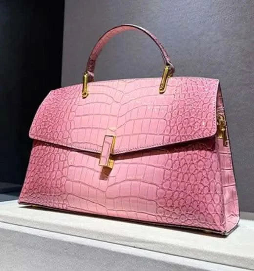 Crocodile Pattern Leather Women's Handbags Luxury Fashion Lady Shell Shoulder Crossbody Bag Top Handle Messenger Bags - M & M Global