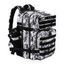 LHI 45L Tactical Backpack for Men and Women Large Athlete Gym Bag Outdoor Sports Hiking Survival Rucksack with Bottle Holder - M & M Global