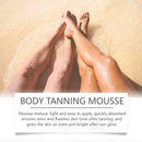 Summer Self-tanning Mousse Helps Natural Tan Wheat-colored Bronze Skin Dark Complexion Moisturize Sunless Self Tanner Face Body - M & M Global