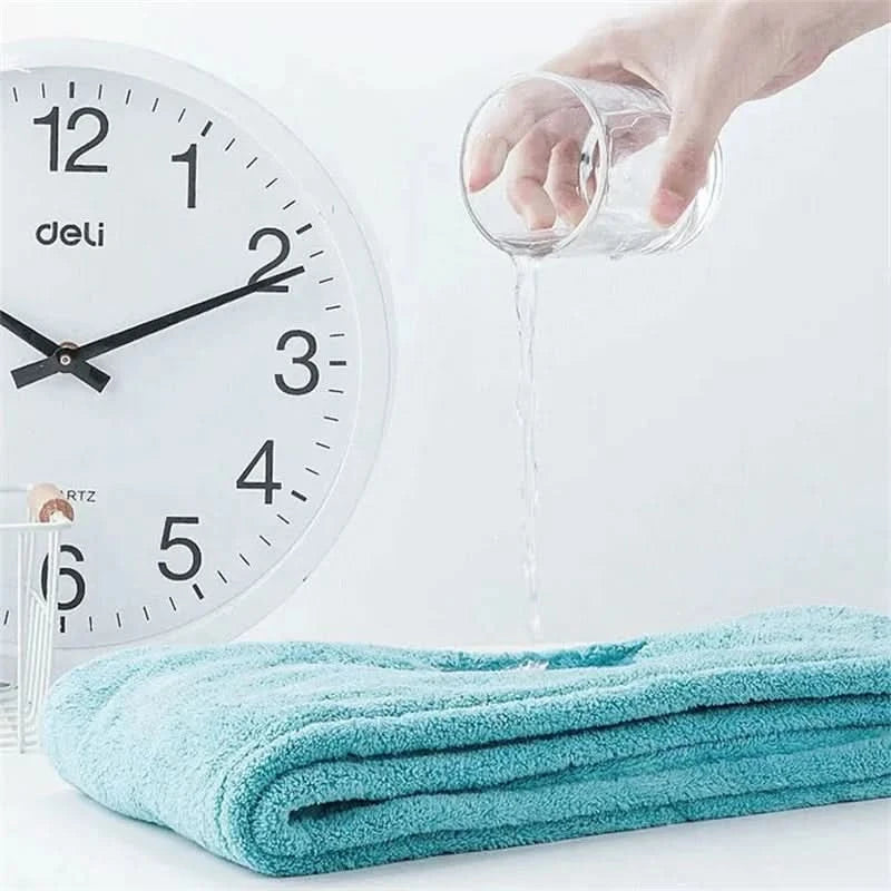 Women Hair Towel Microfiber Towel Bath Towels for Adults Home Terry Towels Bathroom Serviette De Douche Turban for Drying Hair - M & M Global