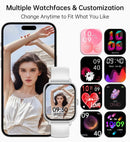 Dynamic UI Dials Smart Watch with 4.7cm HD Touch Screen, Wireless 5.2,Answer Calls, Sleep Tracking,Pedometer for Android Phones