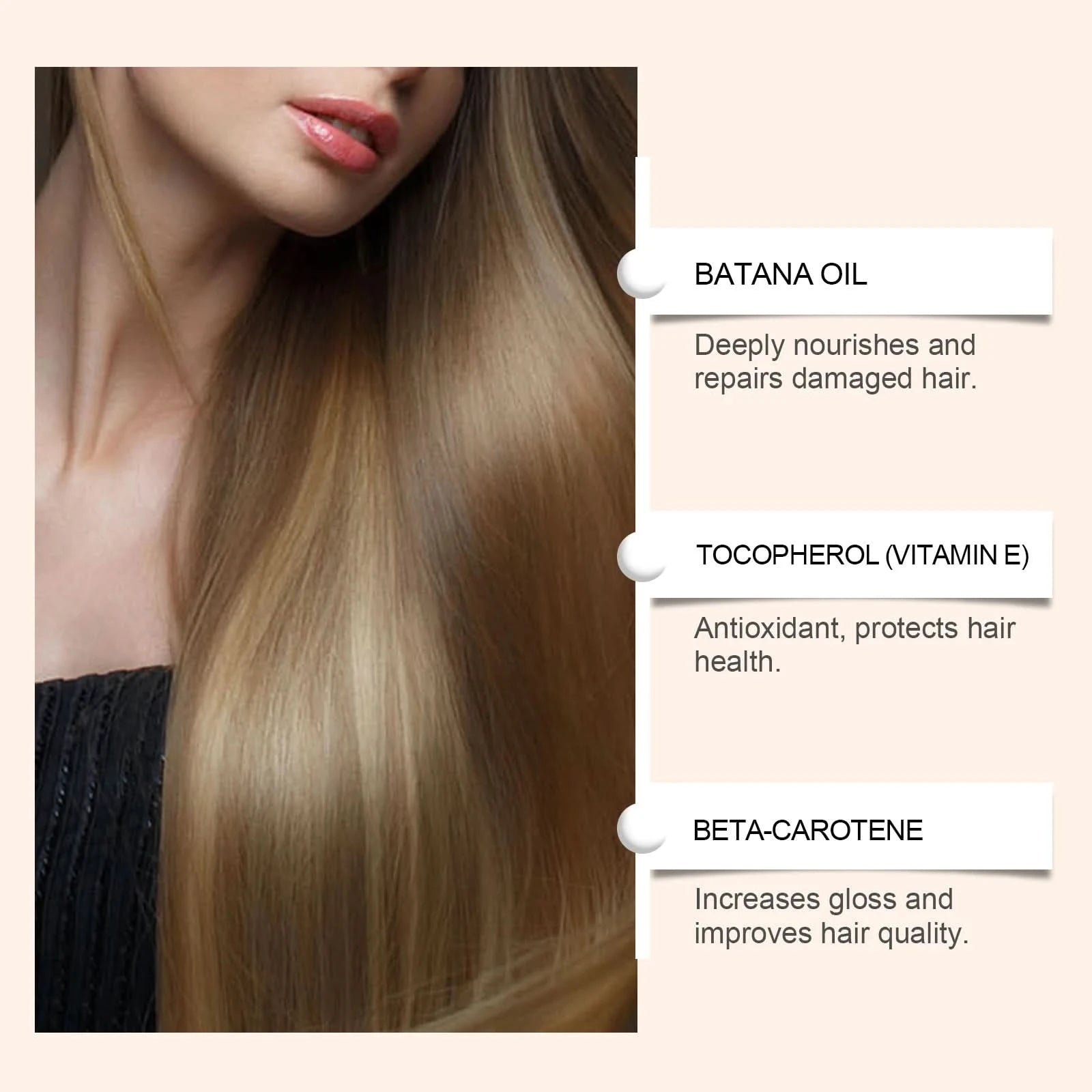 Hoegoa 100% Pure Organic Batana Oil for hair growth And Natural Batana Oil For Treating Hair Loss Anti-Breakage Hair - M & M Global