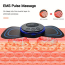 8 Modes Rechargeable Neck Massager with Remote Control EMS Low Frequency Pulse Massager For Muscle Relaxation Relief The Pain - M & M Global
