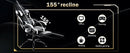 Ergonomic Gaming Chair Recliner, PU Leather Racing Game Chairs for Adults, Executive Office Chair Gamer Chair with Massager