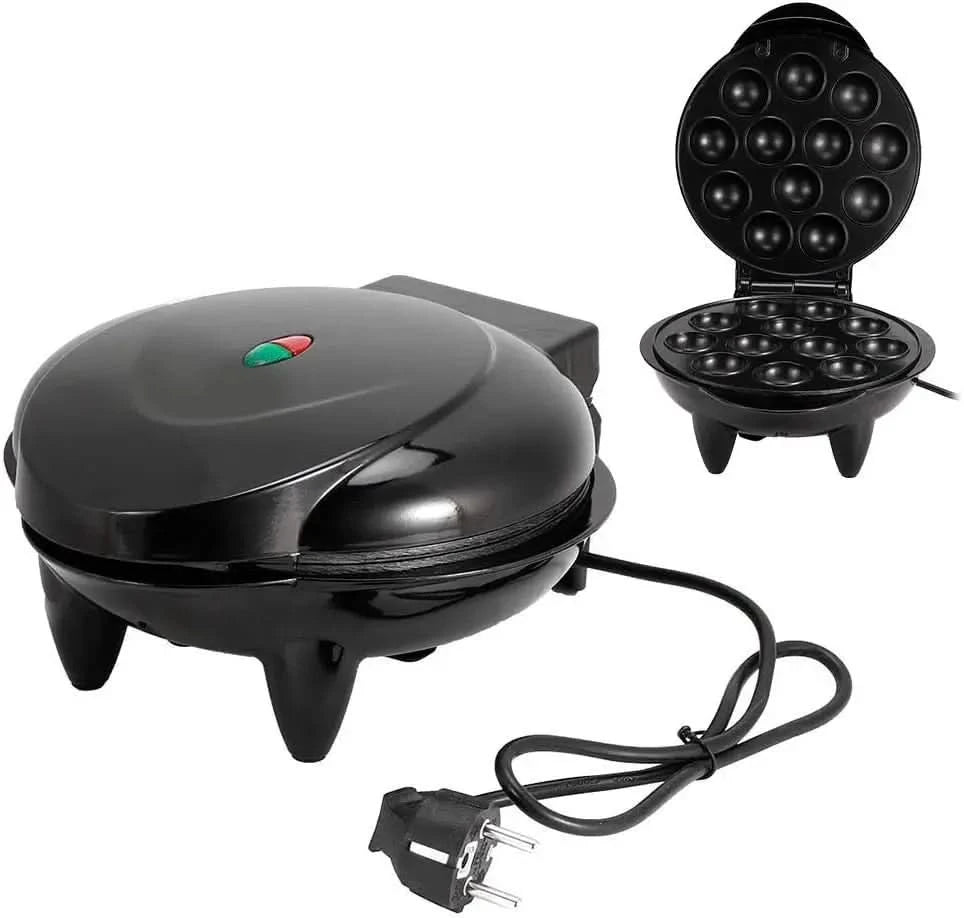 Sandwich toaster， 1200W 12 Holes Electric ， DIY Home Octopus Meat ， Ball Maker Making Machine EU Plug 220-240V Kitchen Breakfast - M & M Global