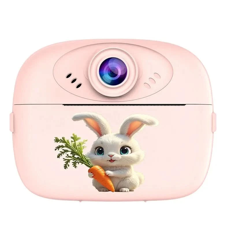Smart Digital Dual Lens Selfie Camera Kids Toys Birthday Gift Kids Instant Print Camera Thermal Printer Video Recorder Portable - M & M Global