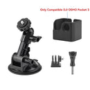 For DJI OSMO Pocket 3 Camera Car Mount Adapter Suction Cup Gimbal Camera Car Holder For DJI OSMO Pocket 3 Camera Accessories