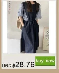 LANMREM Women's Clothing Long Dress Turn Down Collar With Button Pockets Loose Casual Dresses Female Streetwear Fashion 2C2019 - M & M Global