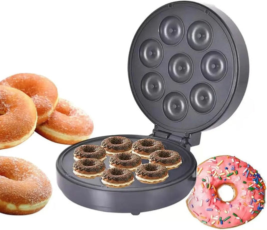 Doughnut Maker, Household Cake Breakfast Maker, Sandwich Maker, Large Eight Hole Bread Maker,Bread Maker,110V - M & M Global
